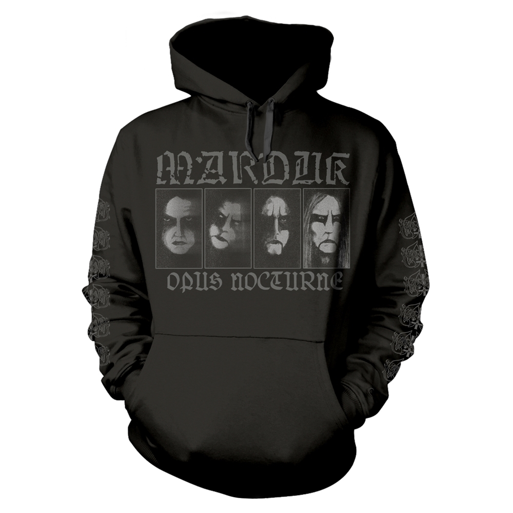 MARDUK OPUS NOCTURNE B Hooded Sweatshirt XX-Large BLACK