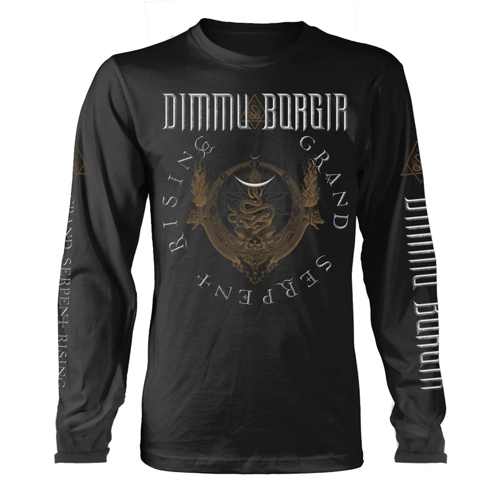 DIMMU BORGIR ASCENT Long Sleeve Shirt Large BLACK