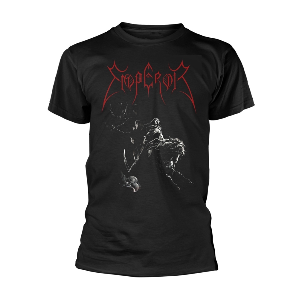EMPEROR RIDER 2005 (SOFTSTYLE) T-Shirt, Front & Back Print Medium BLACK
