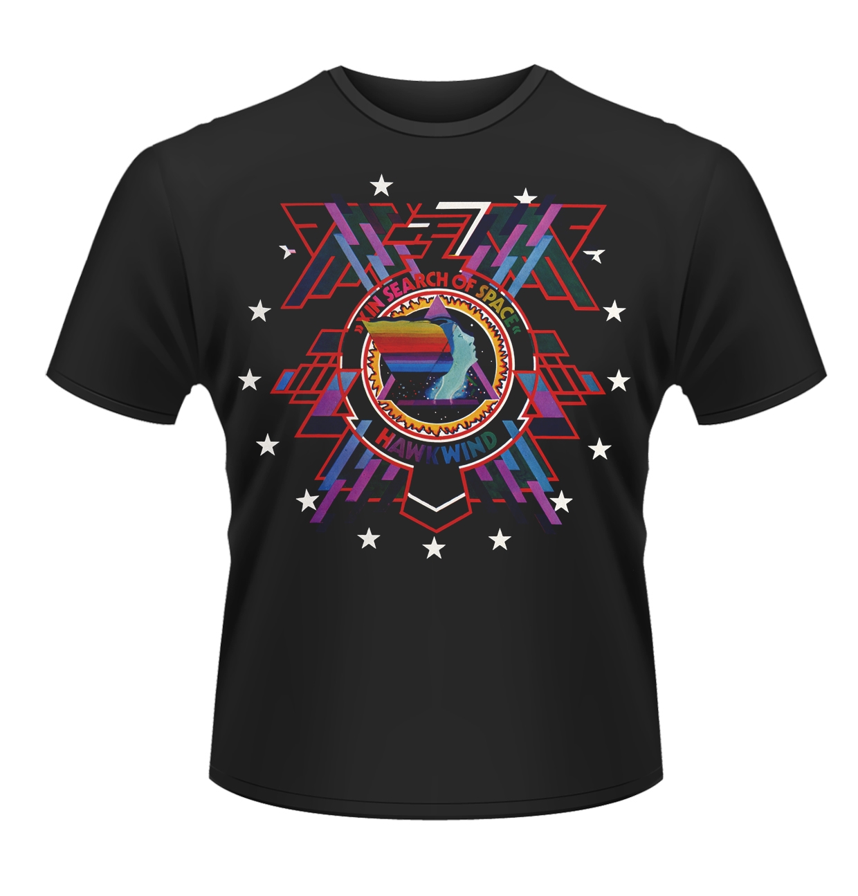 HAWKWIND IN SEARCH OF SPACE T-Shirt Small BLACK