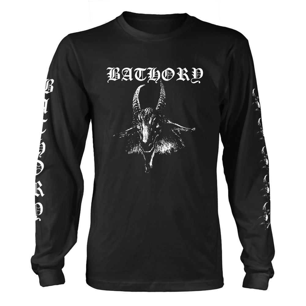 BATHORY GOAT Long Sleeve Shirt XX-Large BLACK