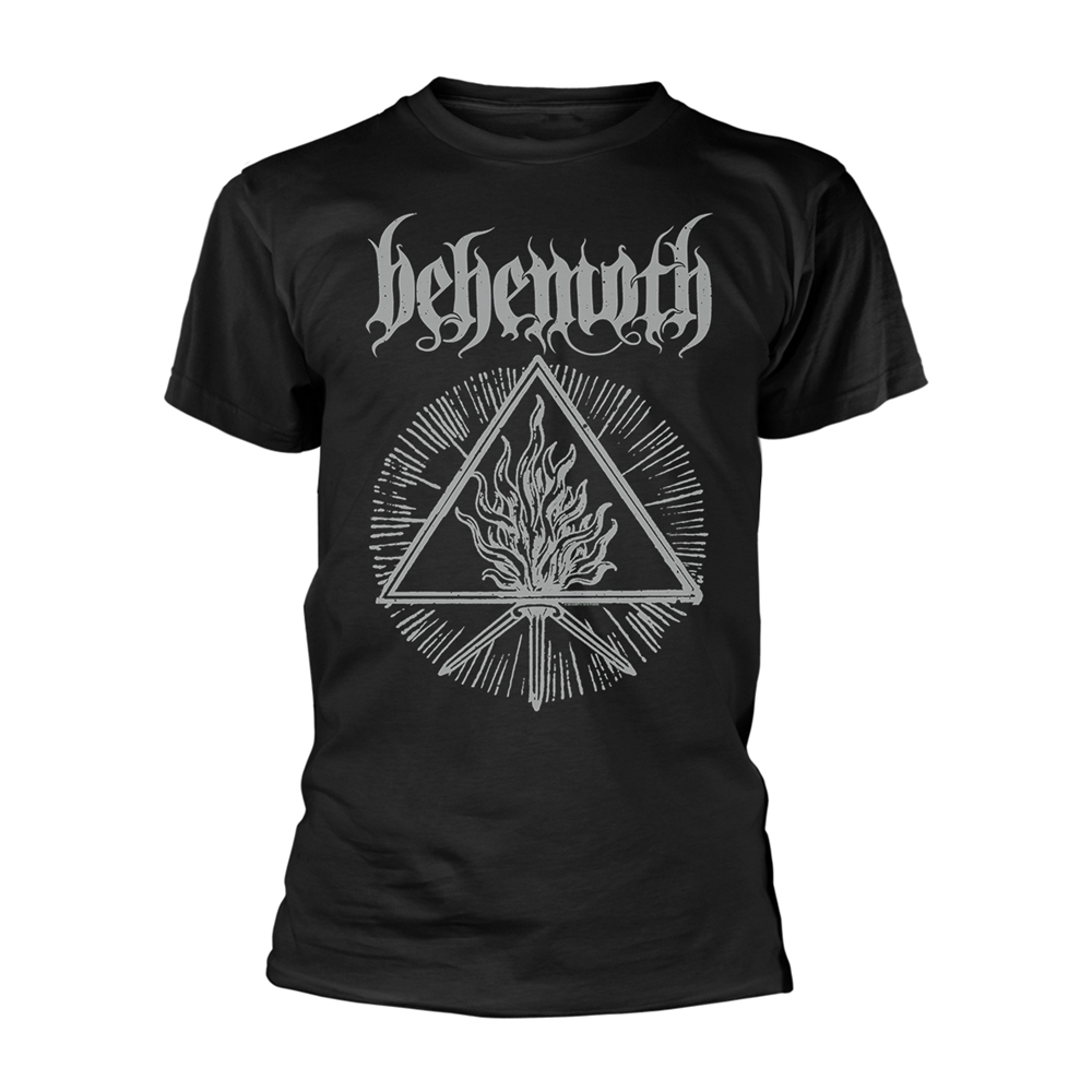 BEHEMOTH FUROR DIVINUS T-Shirt, Front & Back Print Medium BLACK