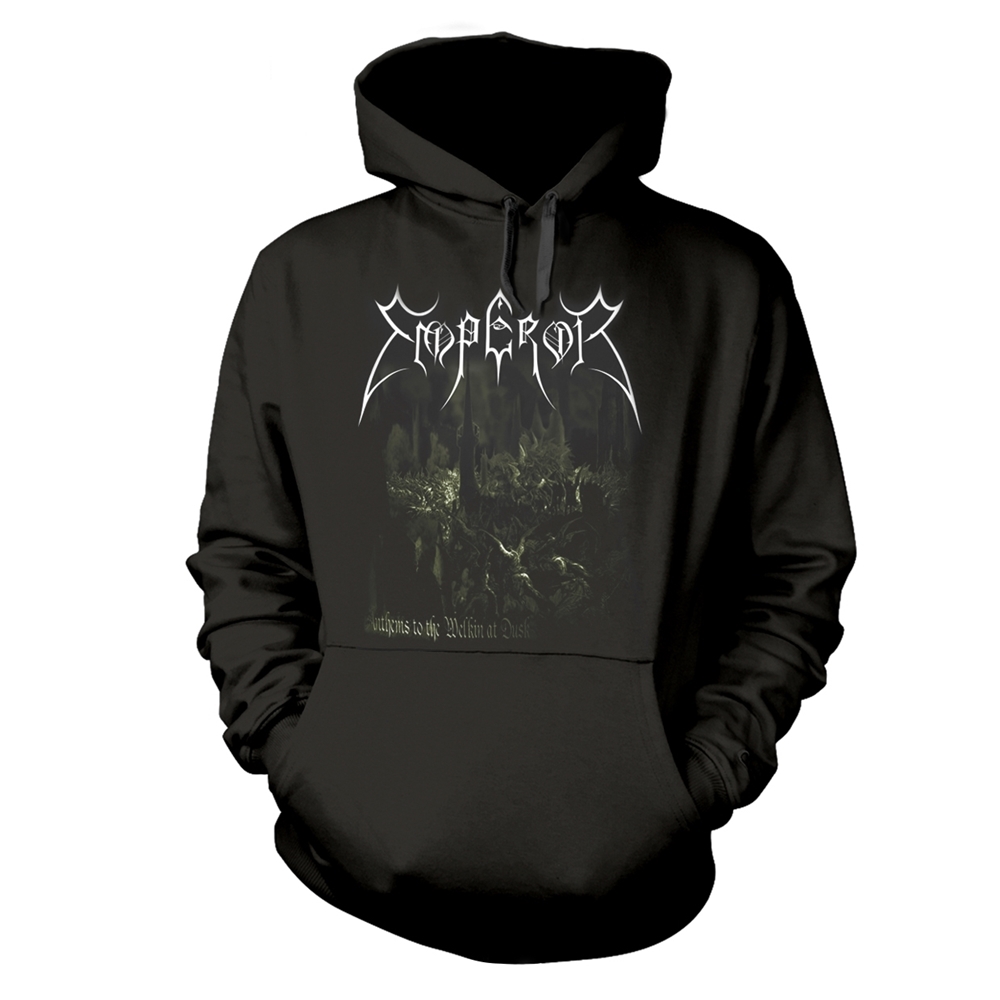 EMPEROR ANTHEMS 2014 Hooded Sweatshirt Medium BLACK