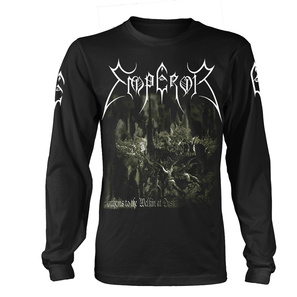 EMPEROR ANTHEMS 2014 Long Sleeve Shirt Large BLACK