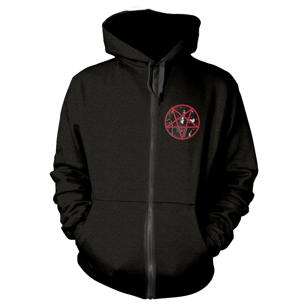 EMPEROR RIDER 2014 Hooded Sweatshirt with Zip Medium BLACK