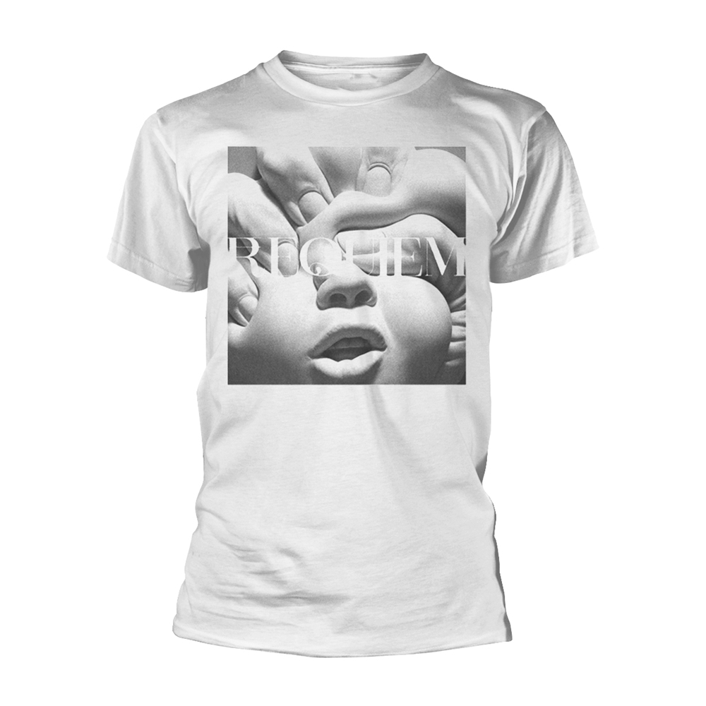 KORN REQUIEM T-Shirt, Front & Back Print Small WHITE