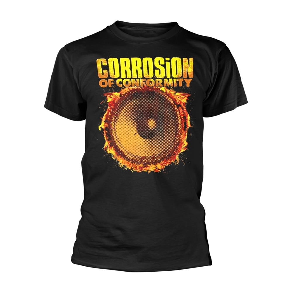 CORROSION OF CONFORMITY DELIVERANCE 1 T-Shirt, Front & Back Print XXX-Large BLAC