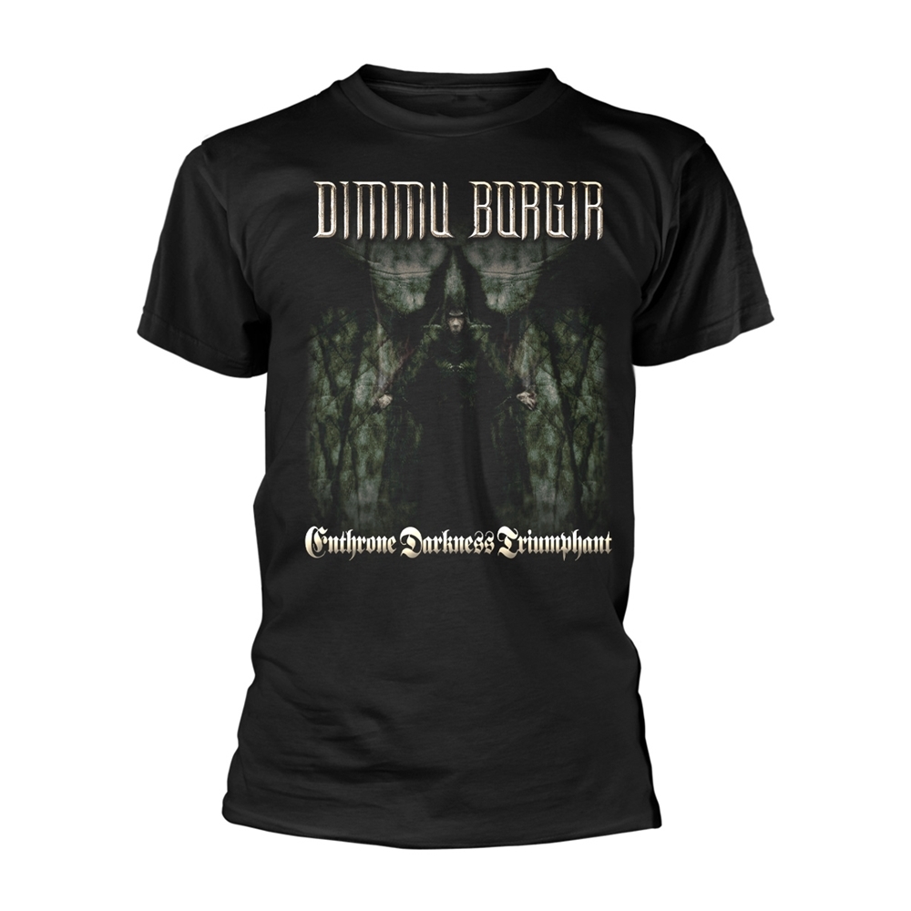 DIMMU BORGIR ENTHRONE DARKNESS TRIUMPHANT (TOUR 2025) T-Shirt, Front & Back Prin