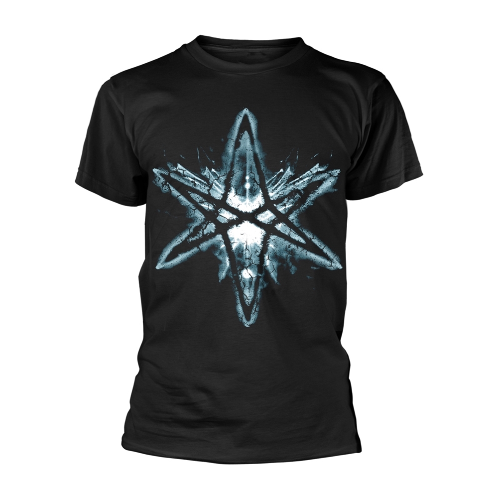 BRING ME THE HORIZON FROSTED HEX T-Shirt, Front & Back Print Small BLACK