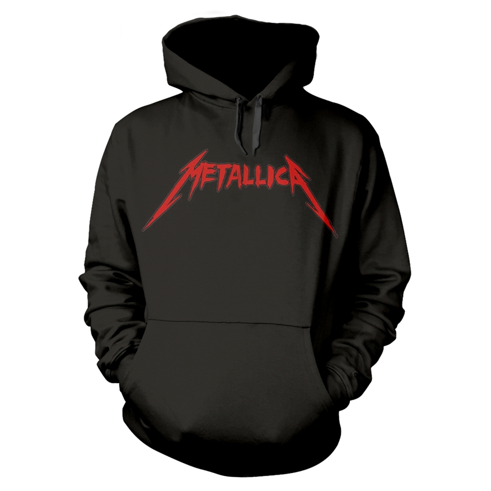 METALLICA SKULL SCREAMING 72 SEASONS Hooded Sweatshirt Small BLACK