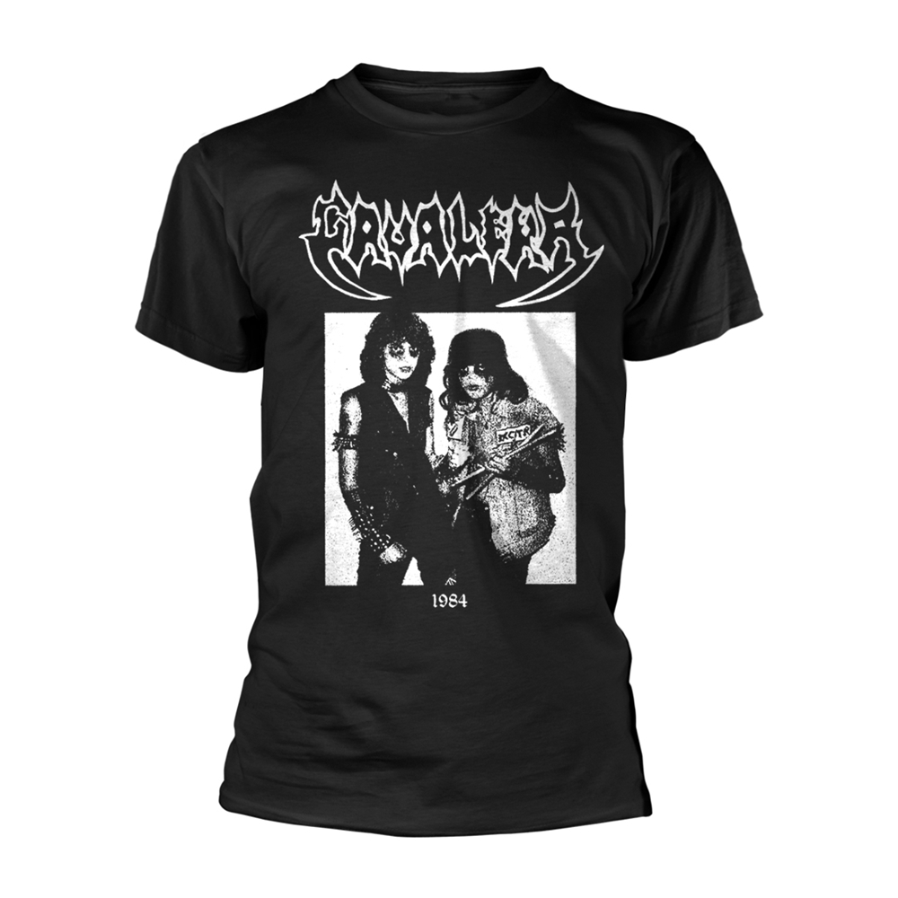 CAVALERA ROOTS T-Shirt, Front & Back Print Small BLACK