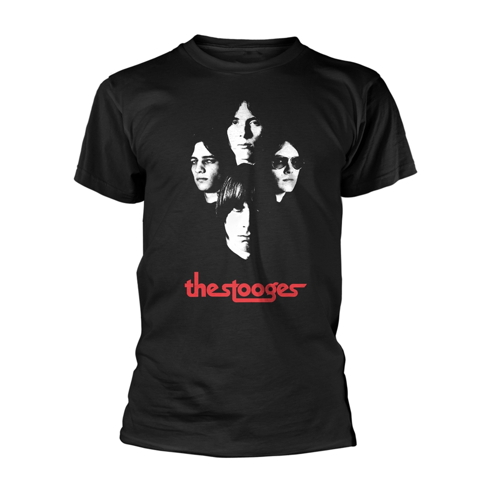 IGGY AND THE STOOGES FACES T-Shirt XX-Large BLACK