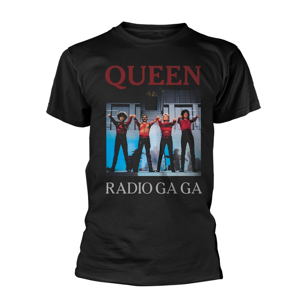QUEEN RADIO GAGA T-Shirt XXX-Large BLACK