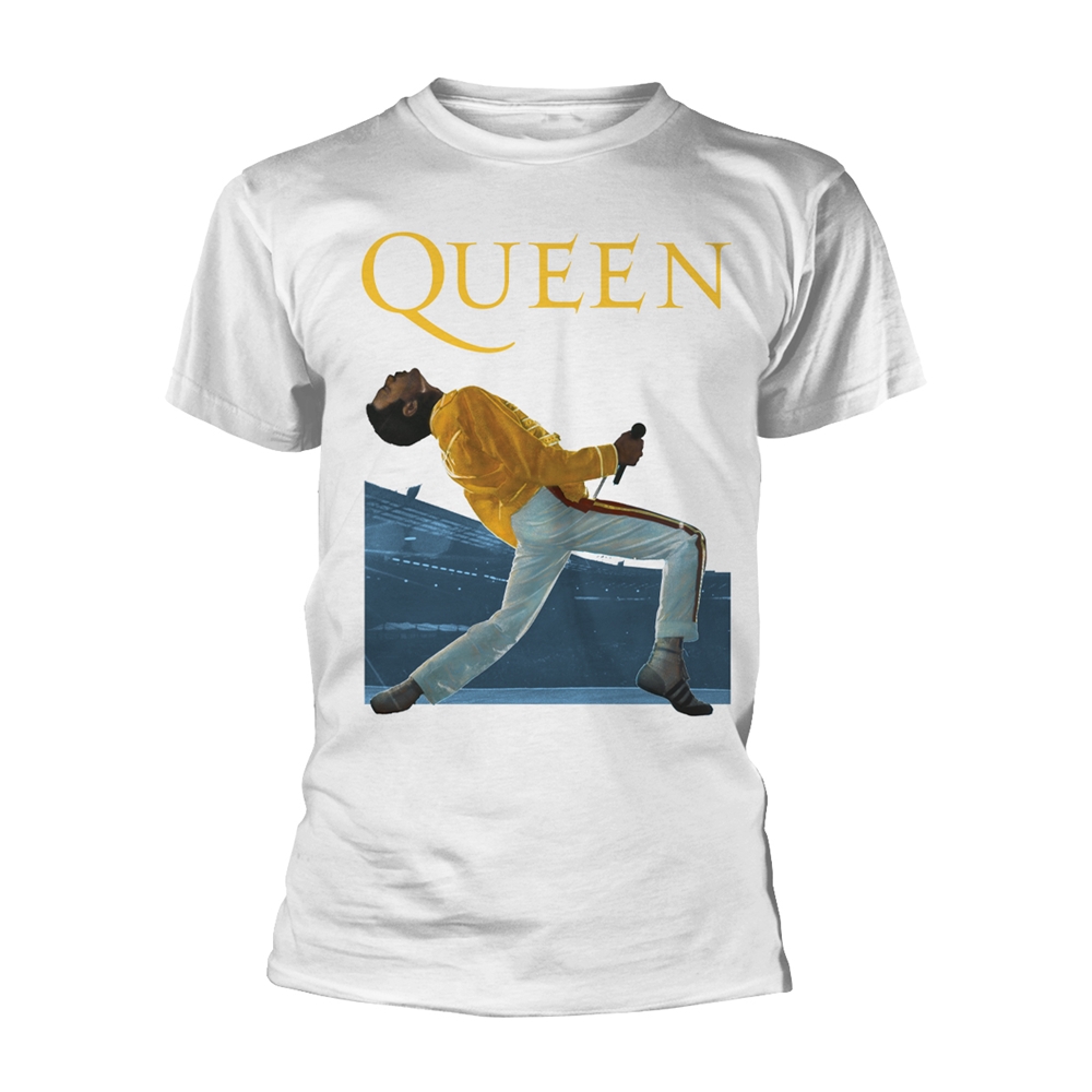 QUEEN LIVE AT WEMBLEY T-Shirt XXX-Large WHITE