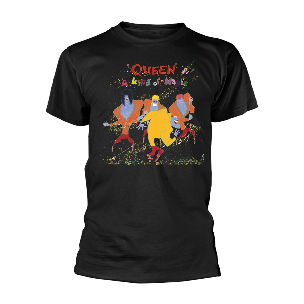 QUEEN IT'S A KIND OF MAGIC T-Shirt XX-Large BLACK
