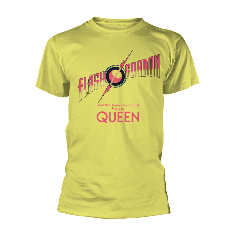 QUEEN FLASH GORDON T-Shirt XXX-Large YELLOW