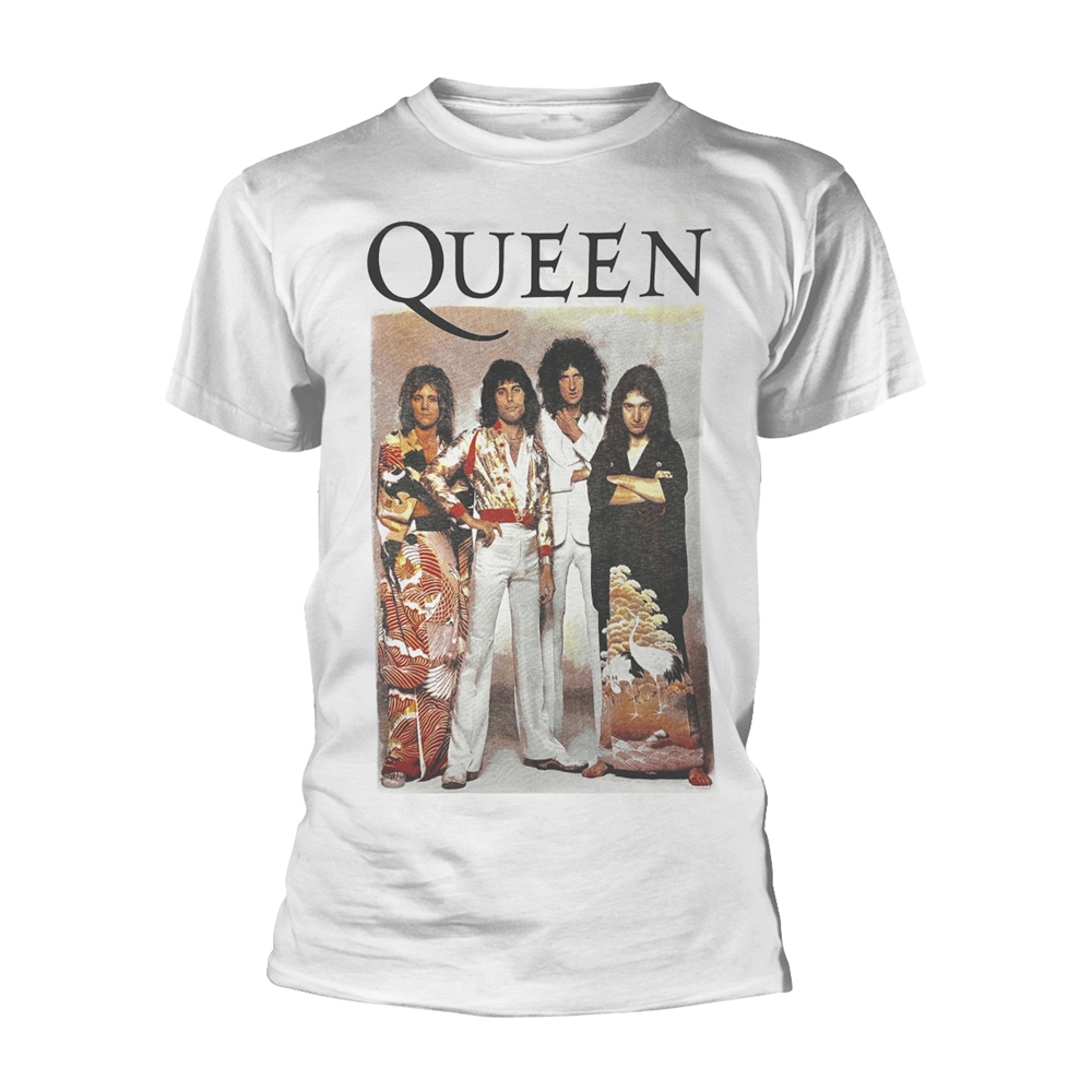 QUEEN KIMONO T-Shirt XXX-Large WHITE