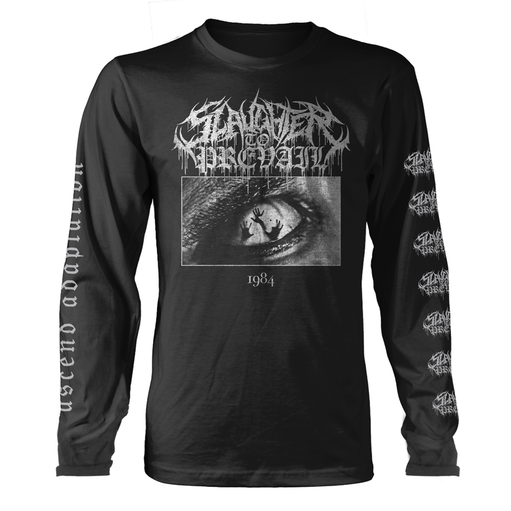 SLAUGHTER TO PREVAIL 1984 Long Sleeve Shirt Large BLACK