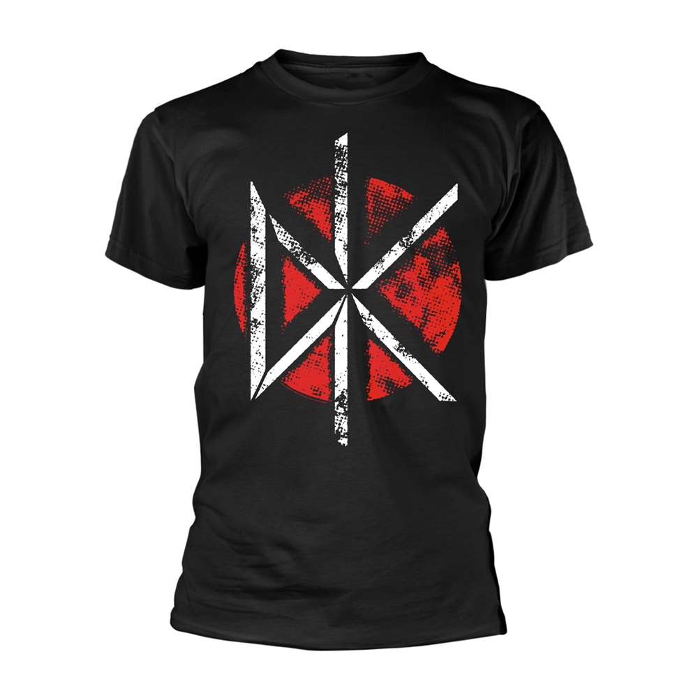 DEAD KENNEDYS DISTRESSED DK LOGO T-Shirt Small BLACK